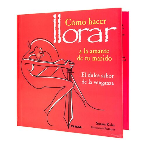 Book Libro Cómo Hacer Llorar al Amante with Illustrations
