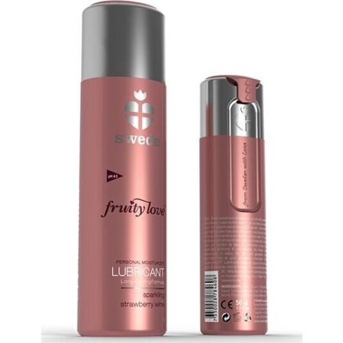 Fruity Love Lubricant by Swede - Strawberry with Champagne