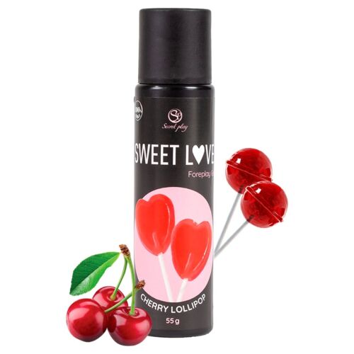 SECRETPLAY Cherry Lollipop Edible Lubricant 60ml