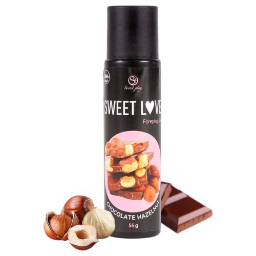 Lubricant SECRETPLAY Sweet Love Chocolate with Hazelnut 60ml Edible