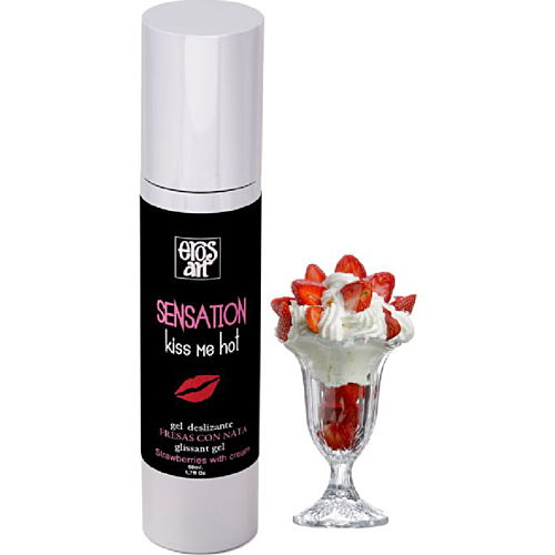 Natural Lubricant EROS-ART Sensation with Strawberry Flavour