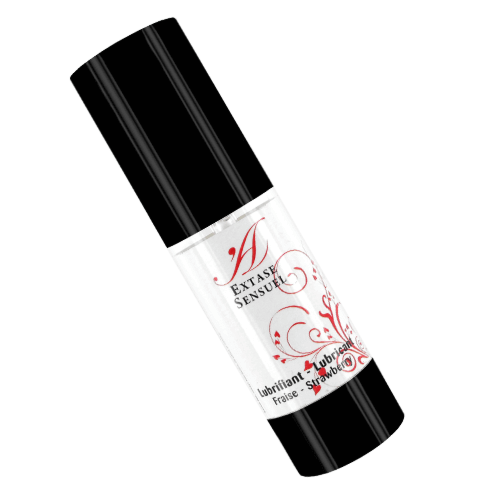 Extase Sensual Strawberry Lubricant 100ml - Ultra-Smooth Texture
