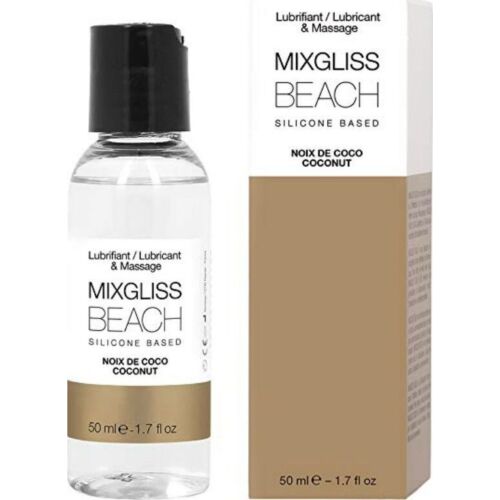 Mixgliss Beach Silicone Lubricant 50ml - 2-in-1 Formula