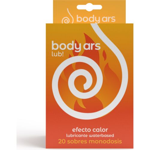 Body Ars Hot Effect Water-Based Lubricant Sachets