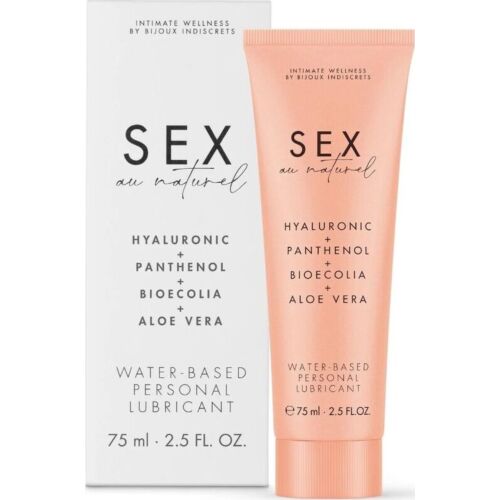 Water-Based Personal Lubricant Bijoux Au Naturel 75ml