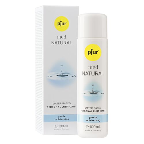 Water-Based Lubricant PJUR MED NATURAL 100 ML for Dry Skin