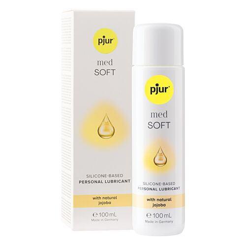 Lubricant Pjur Med Soft Glide 100 ml | Concentrated for Sensitive Skin