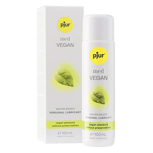 Lubricant Pjur Med Vegan Glide 100 ml Plant-based Formula