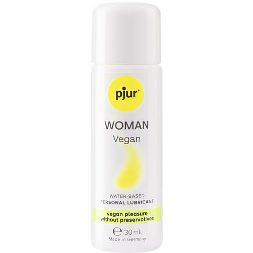 Water-Based Lubricant PJUR WOMAN Vegan 30ml for Sensitive Skin