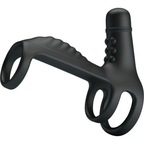 Vibrating Cock Ring Pretty Love - Elastic Soft Silicone Sleeve