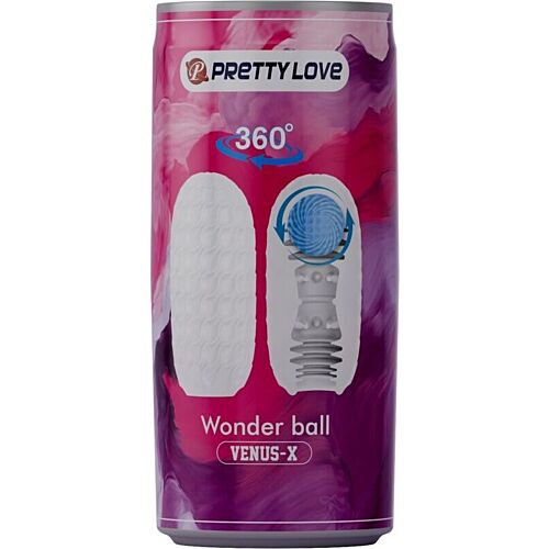 Male Masturbator Pretty Love Venus X Model 3 with Textured Tunnels