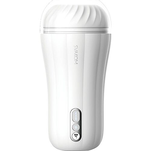 SVAKOM Robin White Vibrating Penis Masturbator