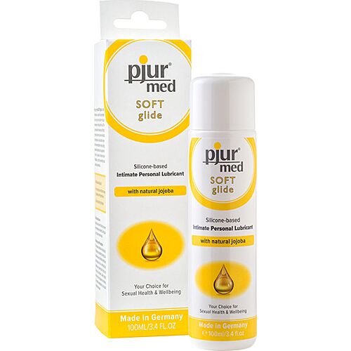 Lubricant Pjur Med Soft Glide 100ml for Sensitive Skin