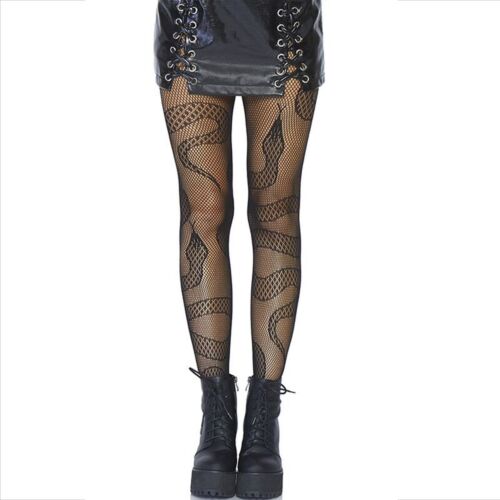 Fishnet Stockings Leg Avenue with Snake Design