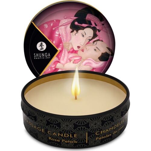 Massage Candles Shunga Mini Caress Display Set