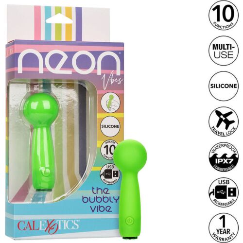 Mini Massager CALEXOTICS Neon Vibes The Bubbly Vibe