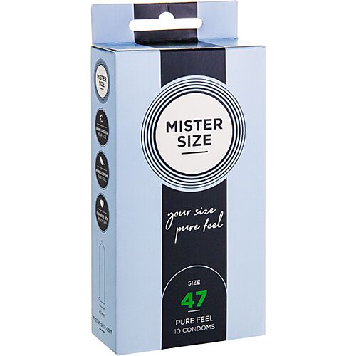 Condoms MISTER SIZE 47 MM - Tailored Fit for Comfort