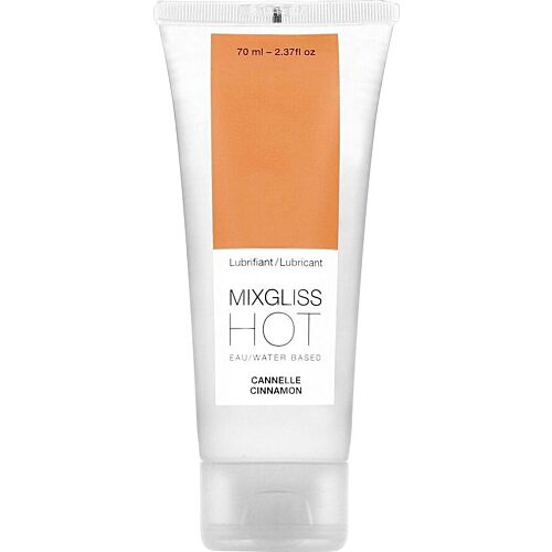 MIXGLISS Heat Effect Lubricant with Cinnamon Flavour 70ml