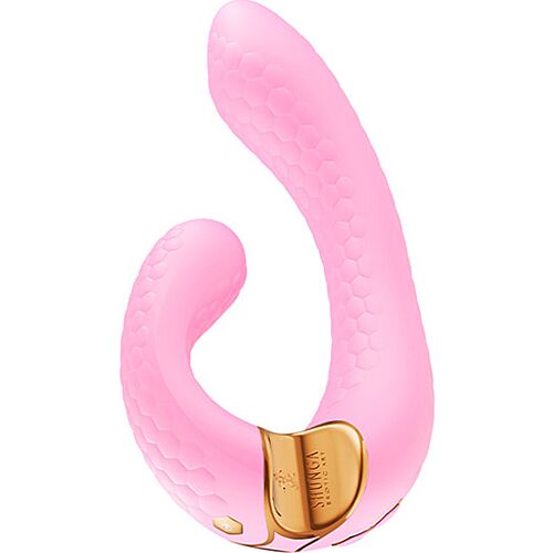 Vibrator Shunga MIYO Light Pink with Dual Stimulation