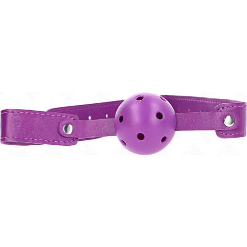 Ball Gag KINK Breathable 4.5 cm for BDSM Control