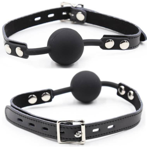 Ball Gag OHMAMA FETISH with Padlock for Intense Play