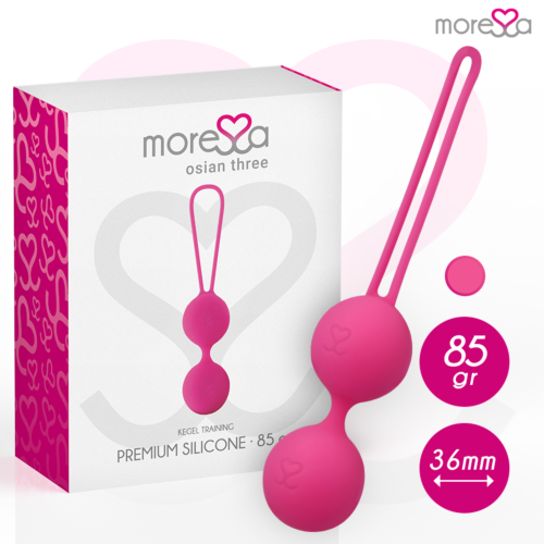 Silicone Balls Moressa Osian Three for Pelvic Training