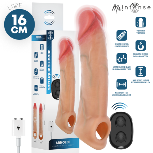 Sleeve MR. INTENSE Arnold L with Integrated Vibration