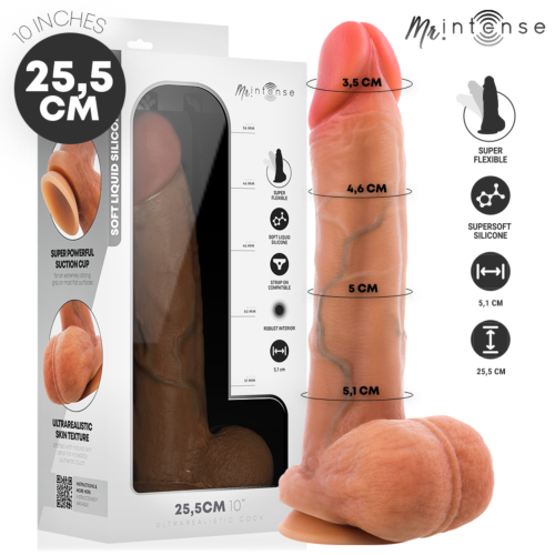 Realistic Dildo MR. INTENSE Gary XL 25.5 cm 5.1 cm