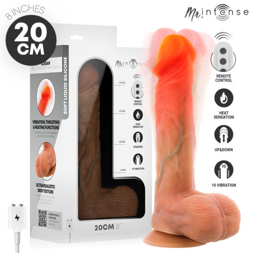Realistic Vibrator MR. INTENSE Logan with Heating Effect