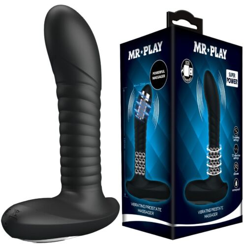 Prostate Massager MR PLAY with Vibration and Rotation