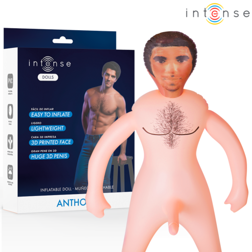 Inflatable Doll Intense Dolls Anthony with Realistic 3D Penis