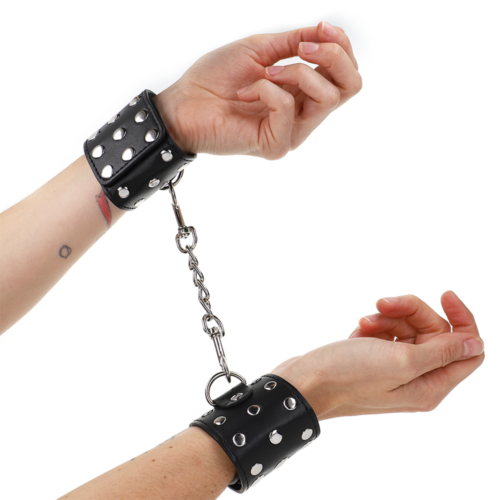 Wrist Restraints KINK Adjustable Full of Rivets