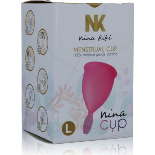 Menstrual Cup NINA KIKÍ Size L | Reusable and Comfortable
