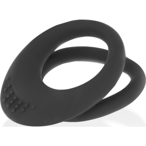 Penis Ring OHMAMA FETISH Dual Silicone 3.5 cm / 4.5 cm