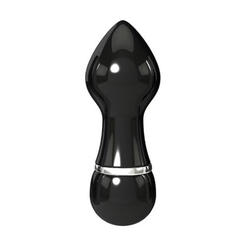 Vibrator Pure Aluminium Small Black with 3 Speeds
