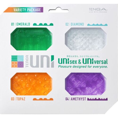 Masturbators TENGA UNI Variety Pack 4 Units