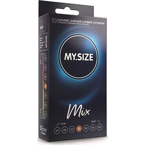 MY SIZE MIX Condoms 57 MM - Variety for Every Mood
