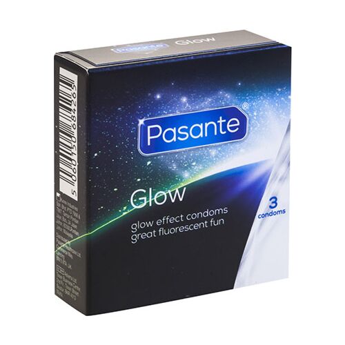 Condoms Pasante Glow in the Dark - 3 Units