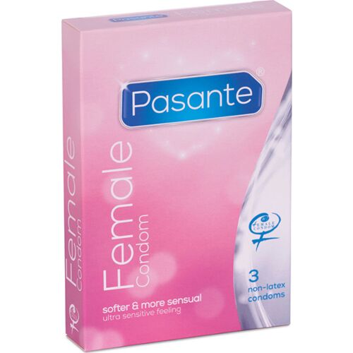 Internal Condom Pasante Non-Latex 3 Units