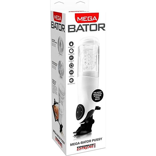 Masturbator Extreme Toyz Mega Bator with Vibration and Rotation