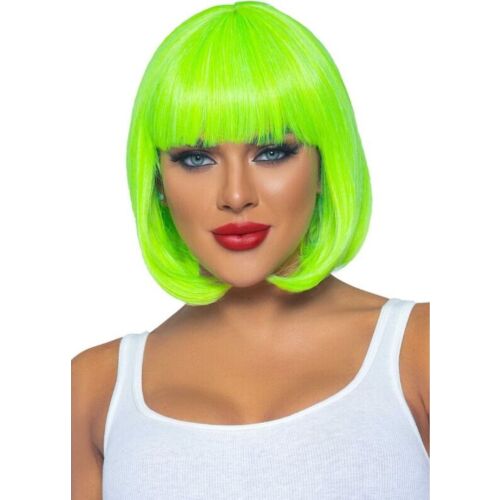 Fluorescent Bob Wig by Leg Avenue for Bold Looks