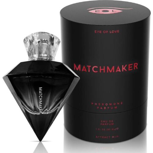 Pheromone Cologne Eye of Love Matchmaker Black Diamond 30 ml