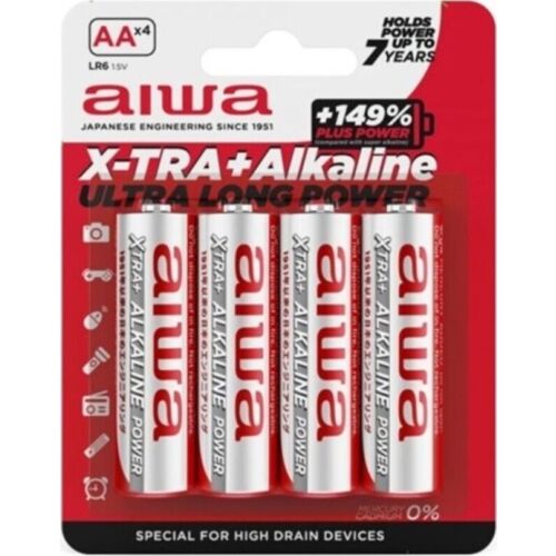AA Batteries AIWA X-TRA Alkaline - Reliable Power