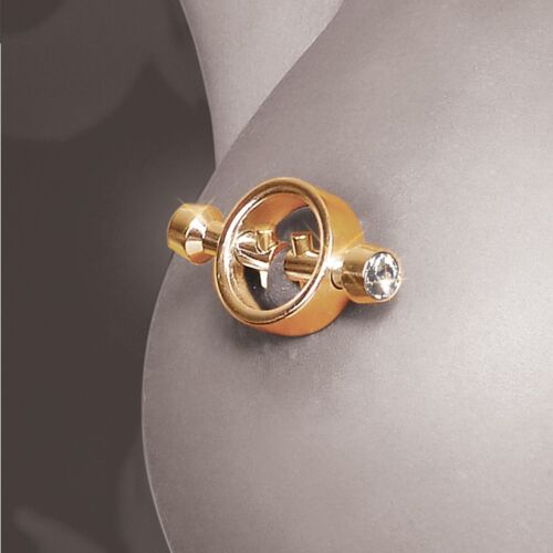 Nipple Clamps FETISH FANTASY GOLD Magnetic Clamps