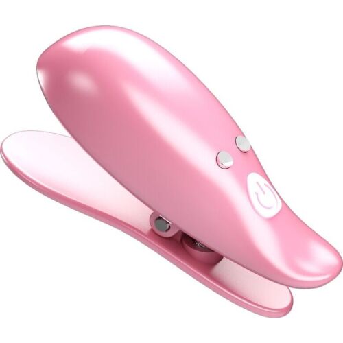 Nipple Clamps Pretty Love Leaf with Vibrations