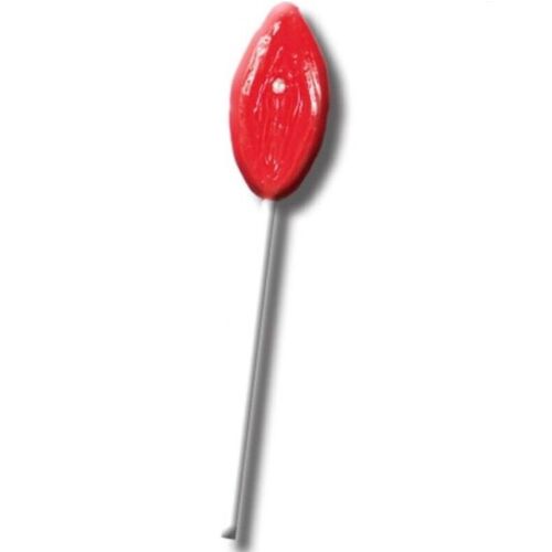 Gummy Lollipop Diablo Goloso Strawberry Lip Shape