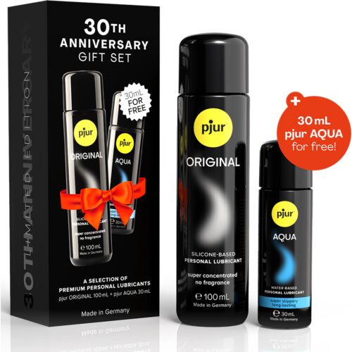 Pjur 30th Gift Set: Dual Lubricants for Every Occasion