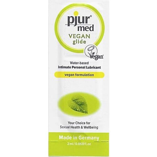 Water-Based Lubricant PJUR MED Vegan Glide 2 ml
