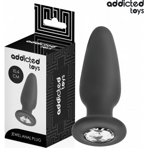 Anal Plug Addicted Toys Size M with Jewel