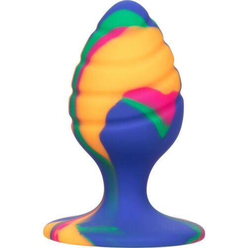 CALEXOTICS Cheeky Medium Tie-Dye Anal Plug